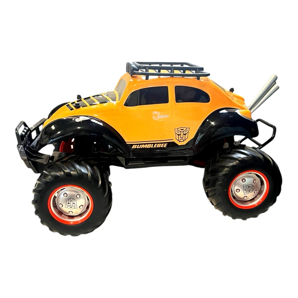 Transformers Volkswagen Beetle Bumblebee 4x4 Jada Elite RC Turbo Boost w/ Remote - Image 1 of 4