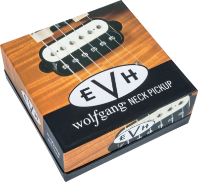 Guitarra EVH Eddie Van Halen Wolfgang Negro Blanco Cebra Humbucker CUELLO Pastilla Foto 1 de 4