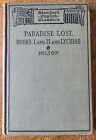 Milton's Paradise Lost, Books I, And Ii; Lycidas Edited By Homer Sprague 1879
