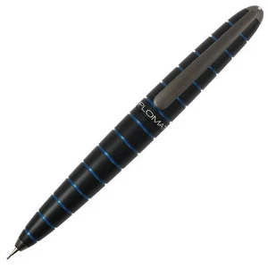 Diplomat Elox Ring Mechanical Pencil 0.7 mm Black Blue - Picture 1 of 6