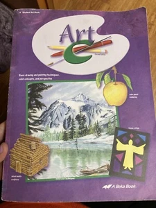 Abeka Student Art C (2nd edition) 6th Grade 6 Student Art Book LIKE NEW - Imagen 1 de 1