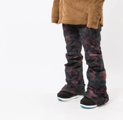 Pantalón de snowboard 686 para mujer Gossip Softshell (S) camuflaje rosa L7W409-RSCM Foto 1 de 2