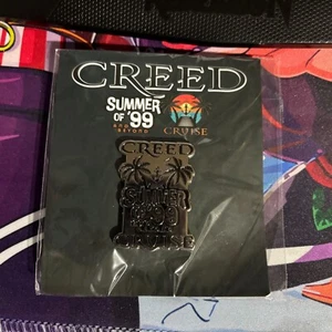 Creed Cruise 2025 SUMMER OF 99 Exclusive Gift Pin - Picture 1 of 2