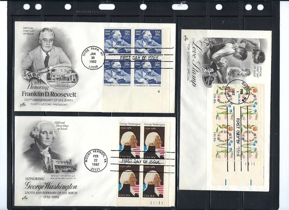 US: 1983 FDC w/ BLK of 4 Stamps FINE 62310 - Image 1 of 1