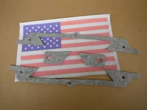 BRIDGEPORT MILL die cut not laser FELT SADDLE KNEE WAY WIPERS M1602 complete set - Picture 1 of 3