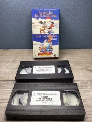 Christmas Classics (VHS '96) Rudolph the Red-Nosed Reindeer & Frosty the Snowman - Image 1 of 4