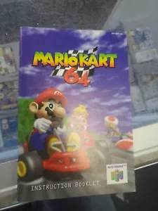Mario Kart 64 Instruction Booklet Only Nintendo 64 N64 - Picture 1 of 2