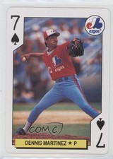 1991 US Playing Cards Major League All-Stars Dennis Martinez #7S