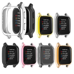 Full Protective Screen Protector Plating TPU Case Cover For Garmin Venu SQ - Photo 1 sur 16