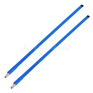 2 Pcs Guitar Truss Rod A3 Steel 414mm Length Blue Double Style - Picture 1 of 5