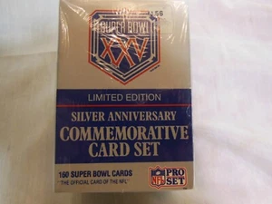 Super Bowl XXV Gedenkkartenset werkseitig versiegelt Pro Set kostenloser Versand - Bild 1 von 5