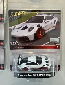 HotWheels 1:43 Premium Porsche 911 GT 3 RS / Neu&OVP / GT3 weiss / Kartonversand - Bild 1 von 8