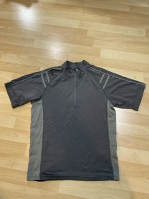 Hombre Smartwool Ciclismo Jersey Gris Pequeño 75% Lana 25% Poli Foto 1 de 4