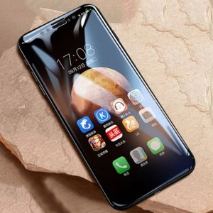 100% GENUINE Full Cover Tempered Glass Screen Protector for iPhone Xr 10r CLEAR - Picture 1 of 11