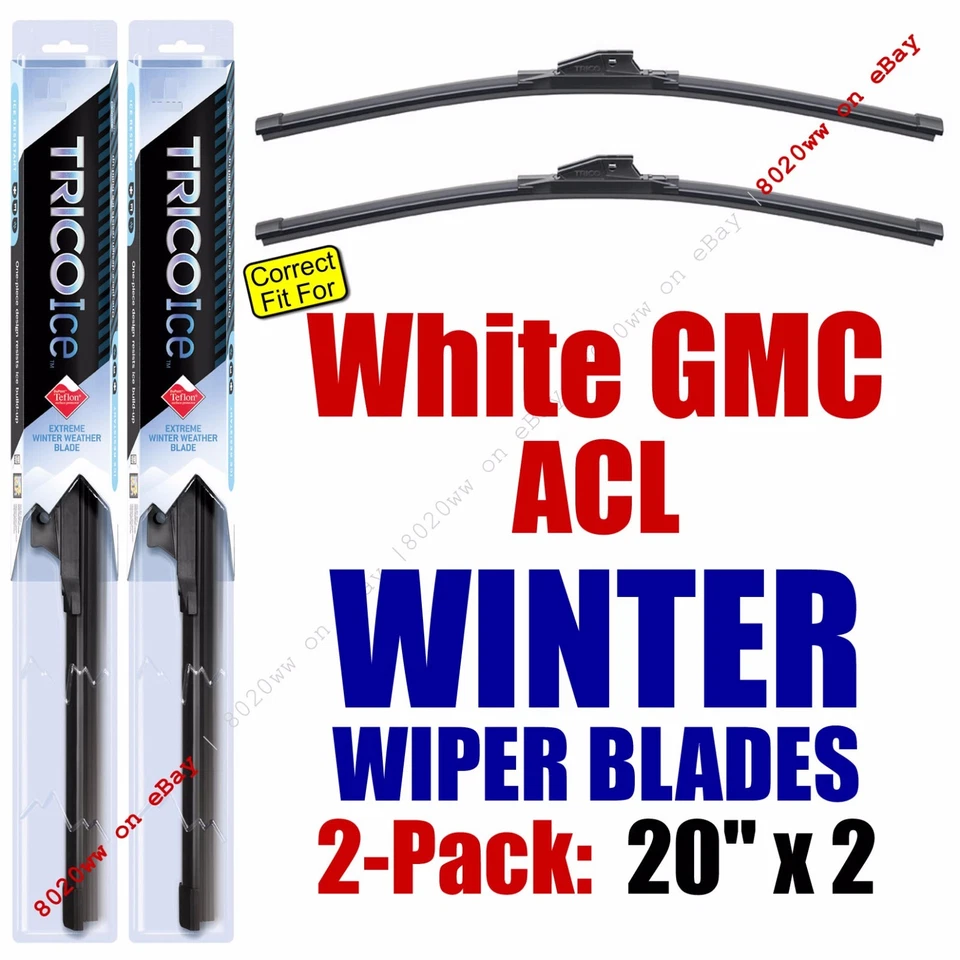 WINTER Wipers 2pk Super-Premium fit 1988-1995 White GMC ACL - 35200x2 - Image 1 of 1
