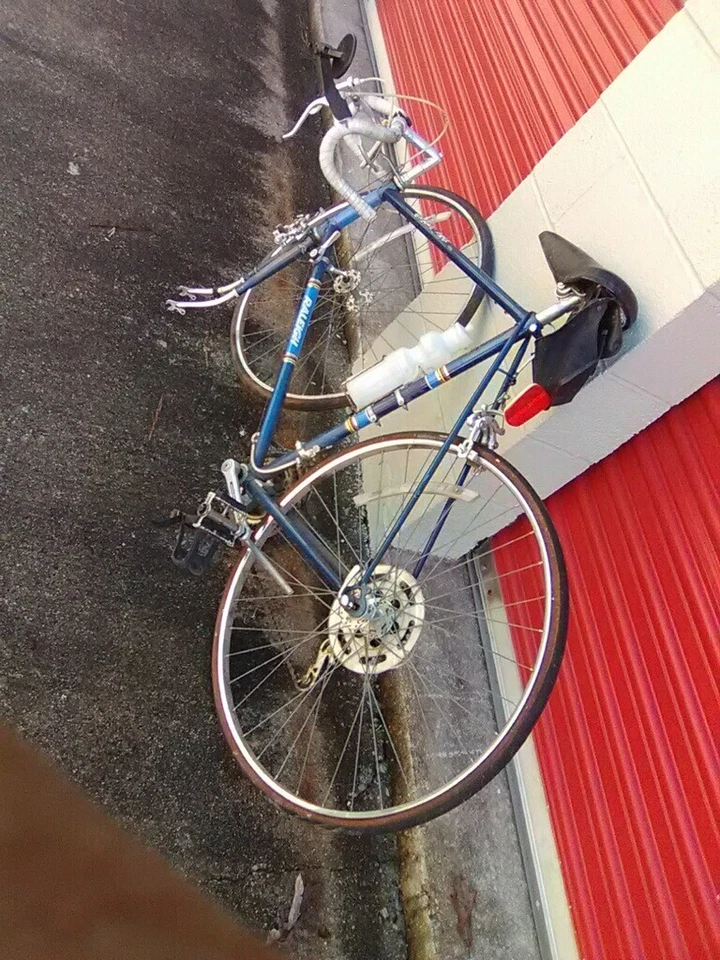 Bicicleta vintage azul Raleigh años 60, en perfecto estado Foto 1 de 1