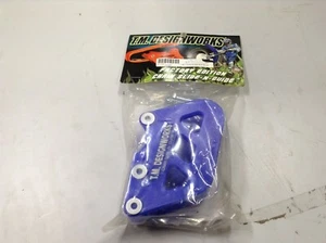 TM Designworks BLUE Factory Chain Guide for SUZUKI RMZ 250 / 450 / DRZ 400  - Picture 1 of 3