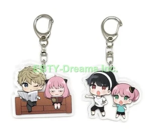 Set of 2 Spy Family Acrylic Keychain Anya Forger, Yor, Loid v2 - Picture 1 of 2