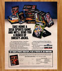 Sega Genesis Joe Montana Sport - équipement de jeu vidéo affiche affiche art promo 1992