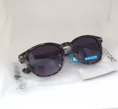 Gafas de sol redondas unisex Dot Dash Driver - grises manchadas/negras Foto 1 de 3