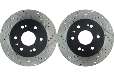 Par delantero de rotor de freno de disco Stoptech para GMC Yukon XL 2015-2020 (44523) Foto 1 de 4