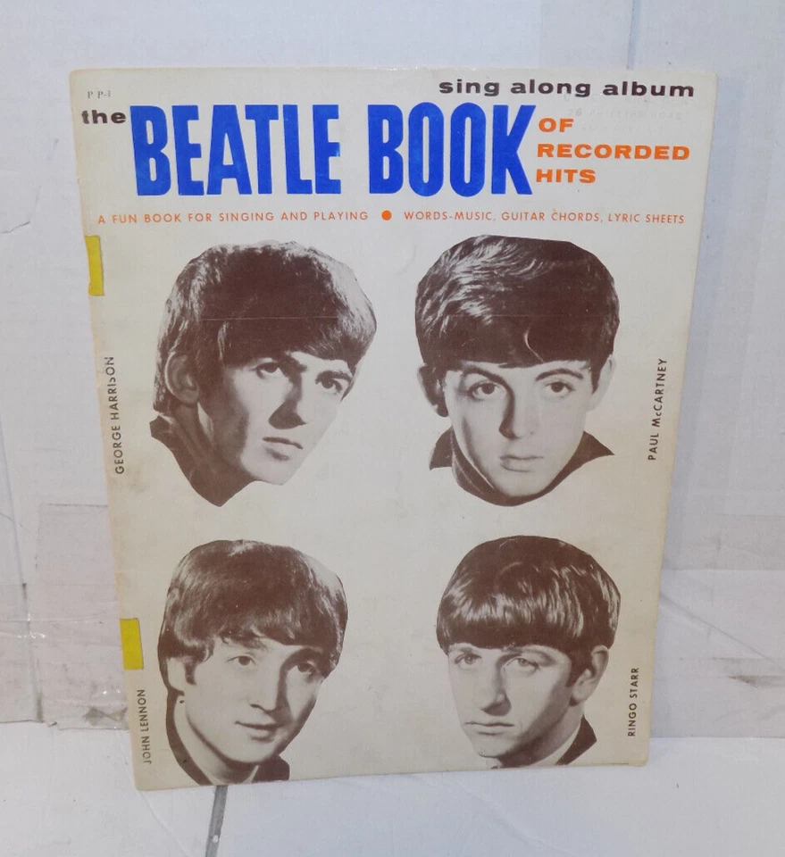 The Beatles Book Of Recorded Hits Sing Along Album Sheet Music 1964 - Image 1 of 1