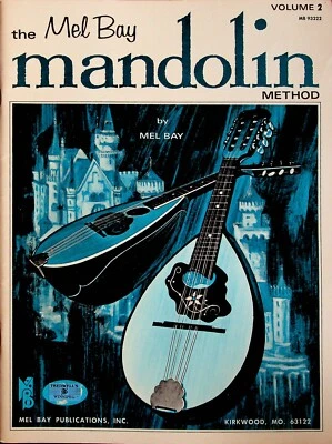 Mandolin Method Vol 2 Mel Bay Song Sheet Lesson Music Book - Image 1 of 4