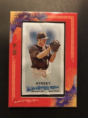 Topps Allen Ginter Huston Street 2010 #AG-HS (03/10) Foto 1 de 3