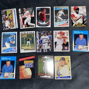 1980-2021 mlb baseball 14-card rookie lot! ozzie albies, trout plus - Picture 1 of 3