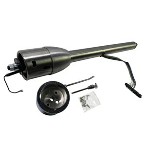 Stainless Steel Universal 30" Tilt Manual Steering Column W/ Wheel Adapter - Picture 1 of 7