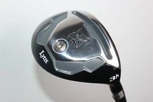 NEW LYNX PREDATOR 3 IRON HYBRID GOLF CLUB BLACK HEAD REGULAR FLEX SHAFT 19 DEG - Picture 1 of 9