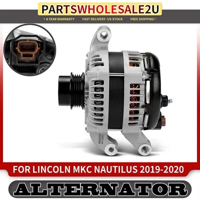Alternador para Lincoln MKC 2015-2019 Nautilus 2019-2020 220A 12V CW 4 ranuras Foto 1 de 4