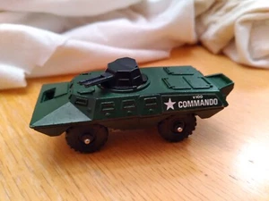 Vintage Corgi Juniors Commando V100, Green, marked Made in Great Britain - Picture 1 of 6