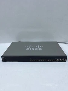 Cisco SX550x-12F, 12-port 10G SFP+ Stapelbar Verwaltet Schalter - Picture 1 of 10