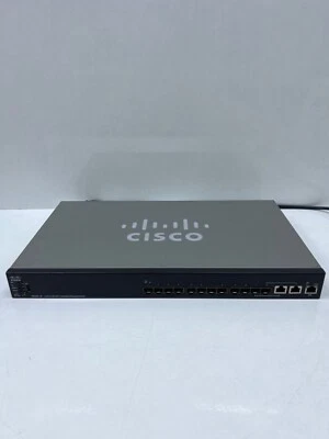 Cisco SX550x-12F, 12-port 10G SFP+ Stapelbar Verwaltet Schalter - Image 1 of 4