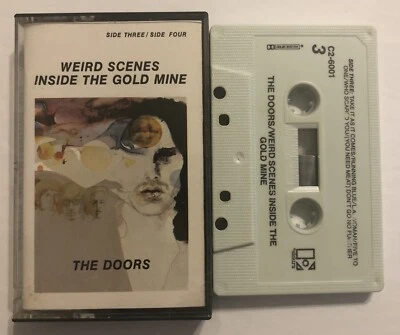 The Doors- Weird Scenes Inside The Gold Mine Sides 3 & 4 Cassette Tape C2-6001 Foto 1 de 4