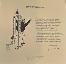 Flying to Florida by John Updike (Lord John Press, 2003, Signed Limited)