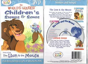 WONDER KIDS SERIES: CHILDRENS STORIES AND SONGS, THE LION & THE MOUSE (NEW DVD) - Picture 1 of 1