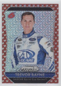2016 Panini Prizm NASCAR Red Flag Prizm /75 Trevor Bayne #6