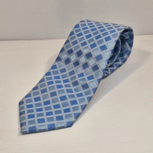 Blue Tarocash Polyester Necktie Business Formal Tie - Picture 1 of 5