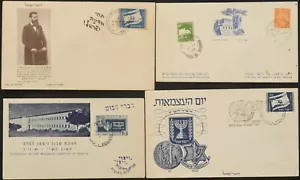 ISRAEL 1949 FDC, Independence Day Plus Rare Items, see description - Picture 1 of 2