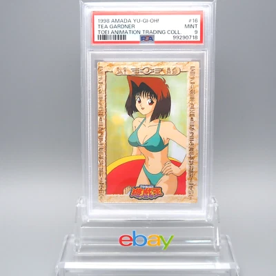 Yu-Gi-Oh PSA9 AMADA TOEI Tea Gardner No.16 Carddass 1998 Japanese PS441 - Image 1 of 4