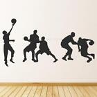 Hot Wall Sticker Home Decor Basketball Team Player Sports Wallpaper Decal Mural
