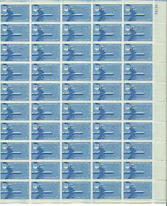 Scott # C-49...6 Cent...50th Anniversary of U.S.A.F...Sheet of 50 - Picture 1 of 1
