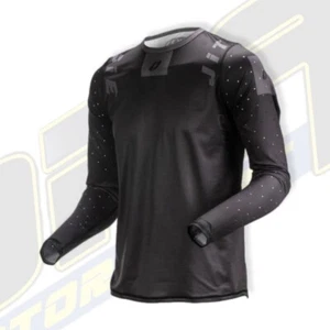 JITSIE T3 Air Solid Trials Jersey Shirt Top - NEW Beta TRS Vertigo GasGas BLACK - Picture 1 of 4