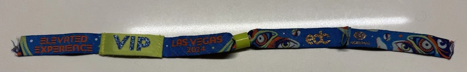EDC LAS VEGAS 2024 VIP WRISTBAND - CUT! - Image 1 of 1