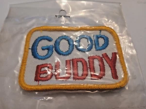 EMBROIDERED GOOD BUDDY PATCH 2 INCHES BY 3 INCHES PACK OF ONE - Picture 1 of 2