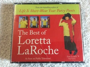 The Best Of Loretta LaRoche - Live Lecture 4 CD set - Disc's Very Good condition - Imagen 1 de 5