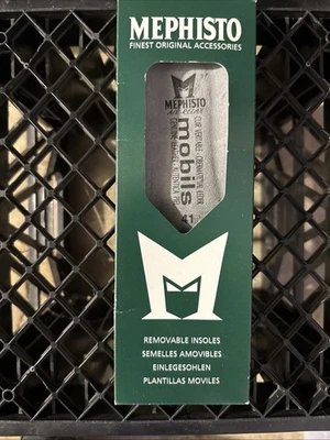 MEPHISTO Plantillas Extraíbles Mujer 9.5 41 Mujer Móvil NUEVO Cuero Foto 1 de 4