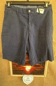 Polo Ralph Lauren men’s blue 30 Chino short stretch classic-fit zipper pockets r - Picture 1 of 6